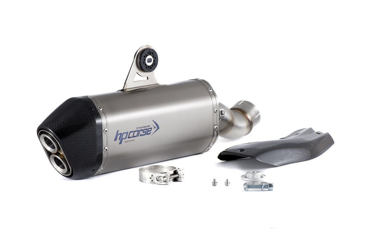 HP Corse SPS Carbon Short Slip-On Exhaust for BMW R 1250 GS