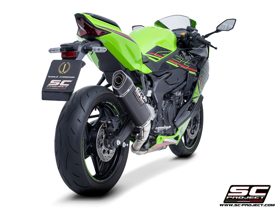 SC Project SC1-S Slip-On Exhaust for Kawasaki Ninja ZX-4R