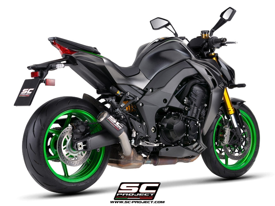 SC Project CR-T Carbon Fibre Slip-On Exhaust for Kawasaki Z1100