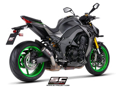 SC Project CR-T Carbon Fibre Slip-On Exhaust for Kawasaki Z1100