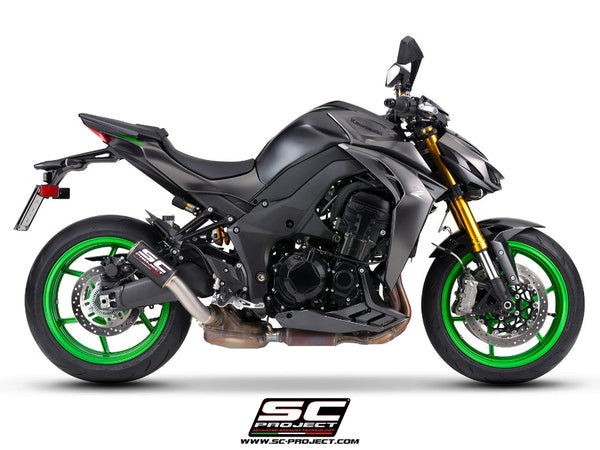SC Project CR-T Carbon Fibre Slip-On Exhaust for Kawasaki Z1100