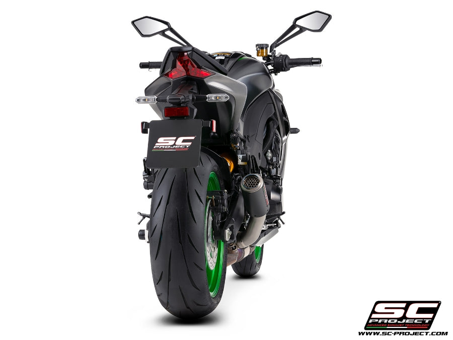 SC Project CR-T Carbon Fibre Slip-On Exhaust for Kawasaki Z1100