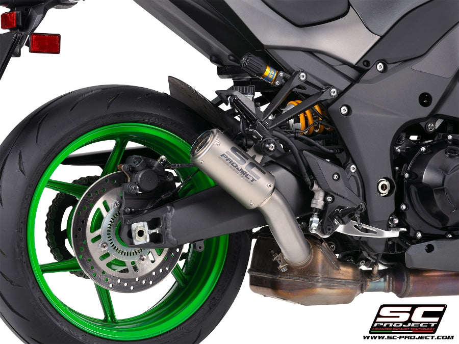SC Project CR-T Titanium Slip-On Exhaust for Kawasaki Z1100