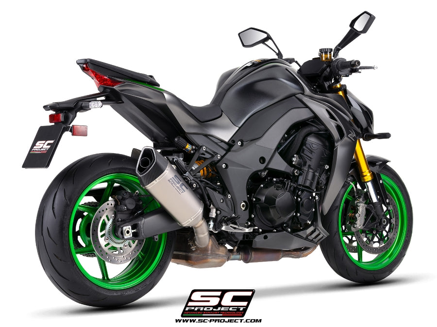 SC Project SC1-R Titanium Slip-On Exhaust for Kawasaki Z1100