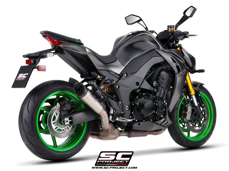 SC Project S1 Titanium Slip-On Exhaust for Kawasaki Z1100