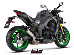 SC Project S1 Titanium Slip-On Exhaust for Kawasaki Z1100