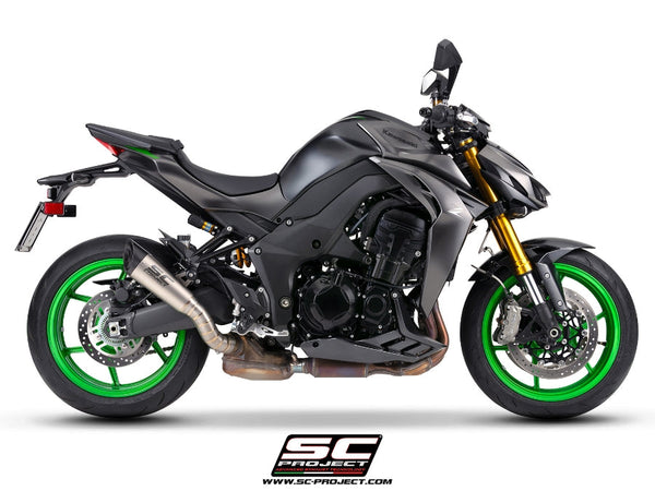 SC Project S1 Titanium Slip-On Exhaust for Kawasaki Z1100