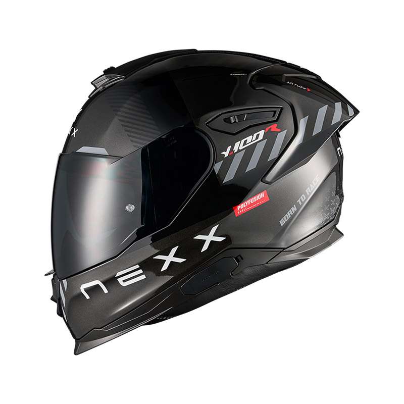 Nexx Y.100r Fade Helmet Black Red