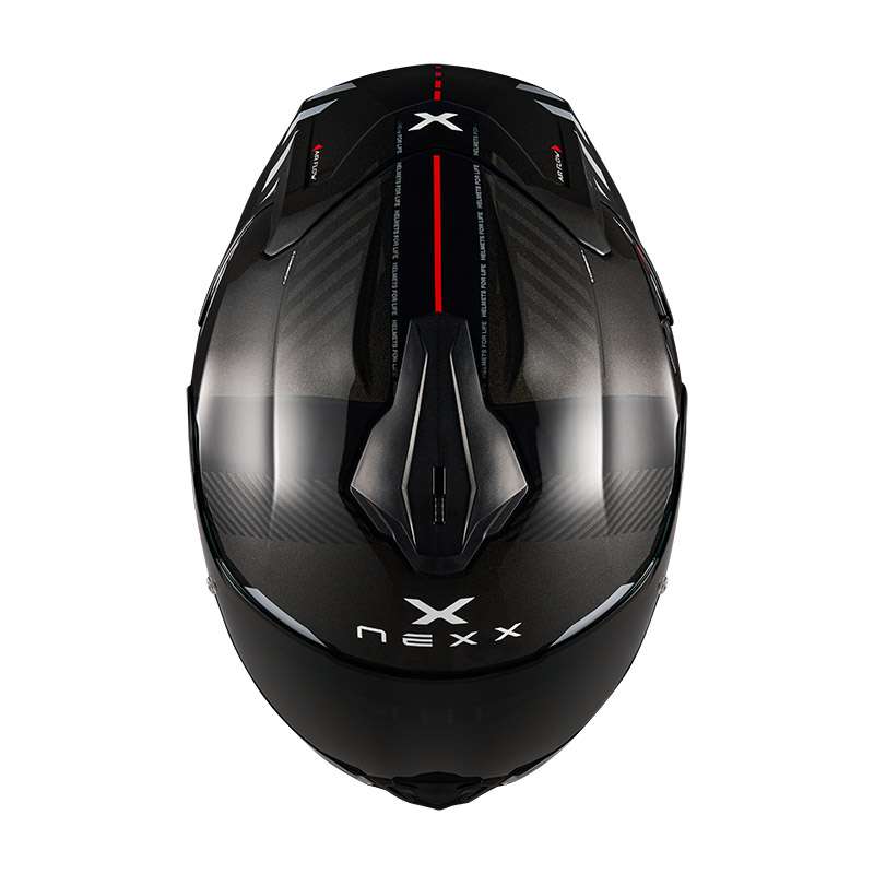 Nexx Y.100r Fade Helmet Black Red