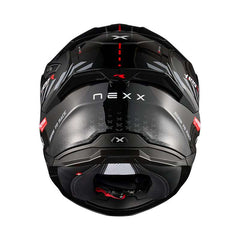 Nexx Y.100r Fade Helmet Black Red