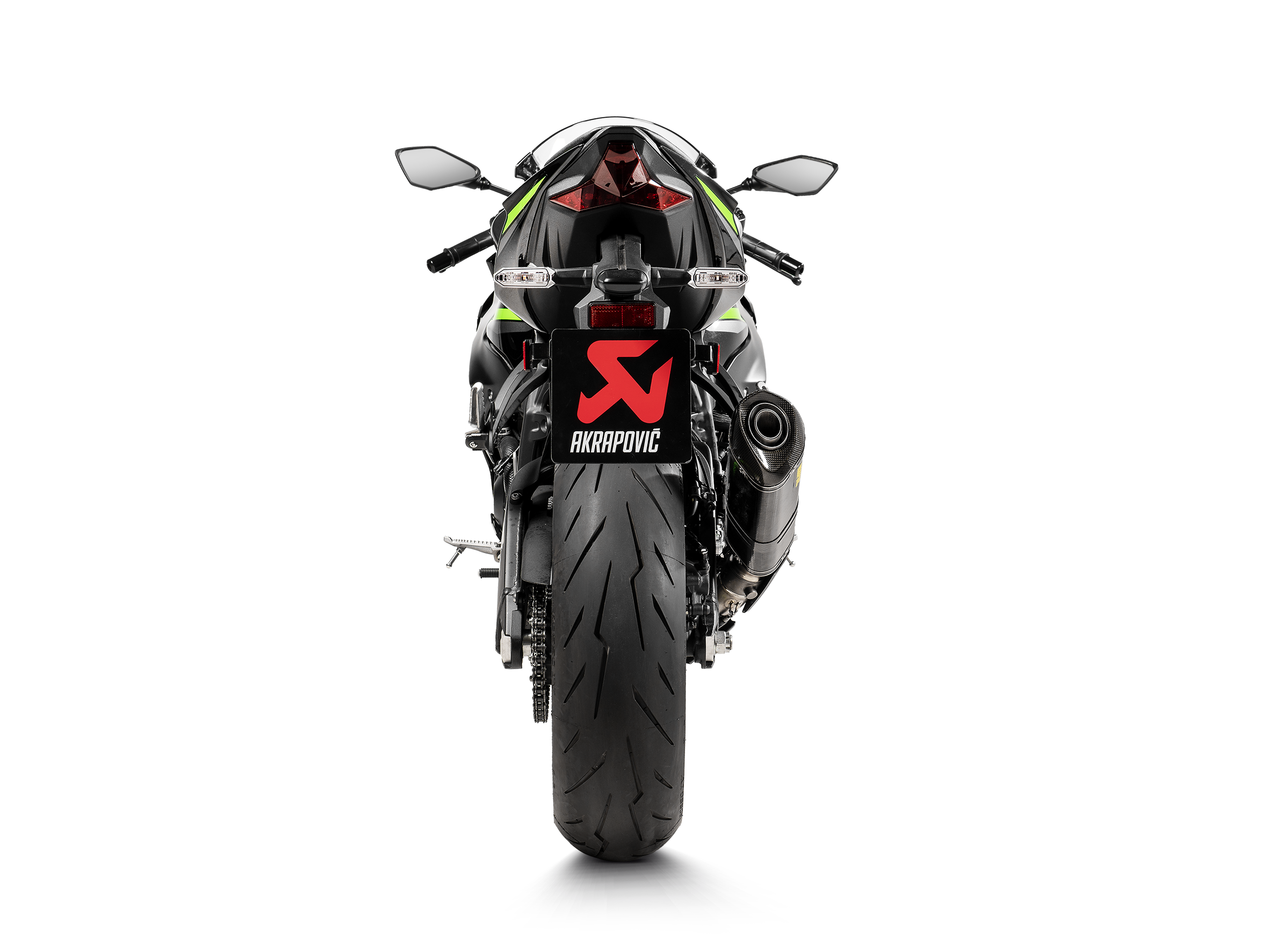 Akrapovic Carbon Slip-On Exhaust for Kawasaki ZX-6R