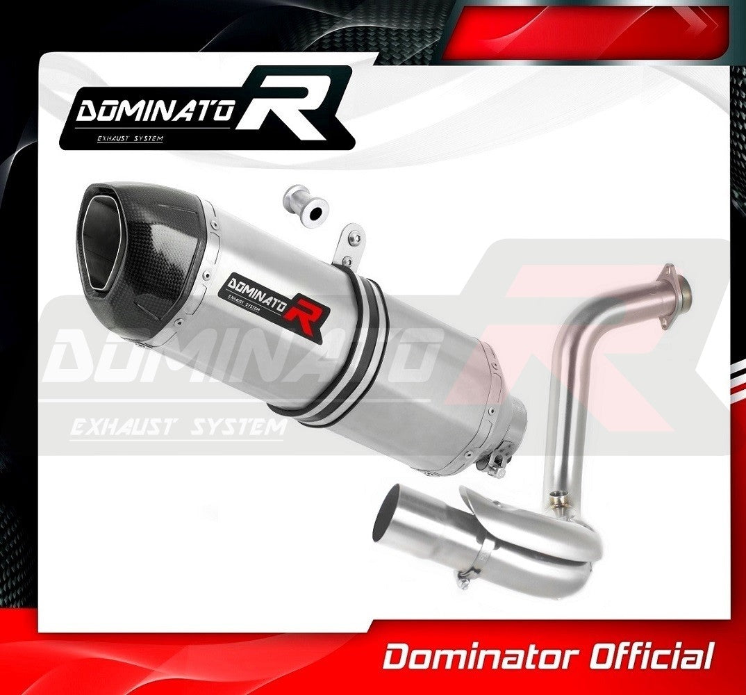 Dominator HP1 Slip-On Exhaust for BMW G 310 GS 2016-22