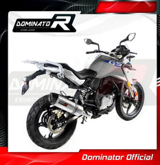 Dominator HP1 Slip-On Exhaust for BMW G 310 GS 2016-22