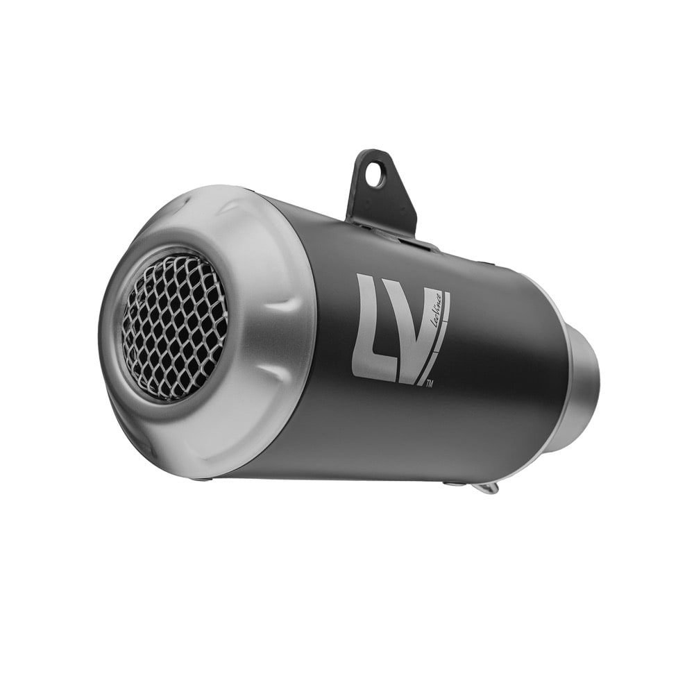 LeoVince LV-10 Black Edition Slip-On Exhaust For Ducati Scrambler Icon