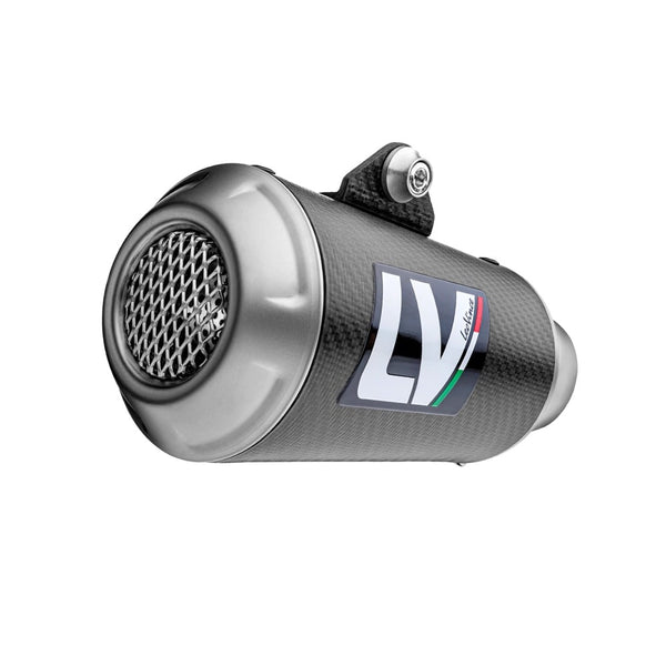 LeoVince LV-10 Carbon Fiber Slip-On Exhaust For Ducati Scrambler Icon