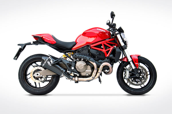 Zard Carbon Slip-on Exhaust for Ducati Monster 821