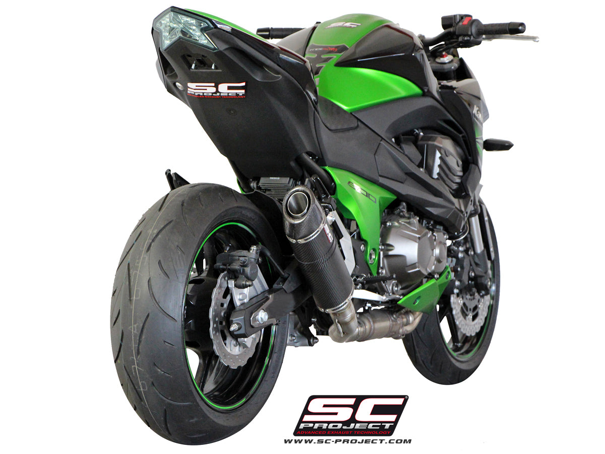 SC Project Oval Slip-On Exhaust for Kawasaki Z800