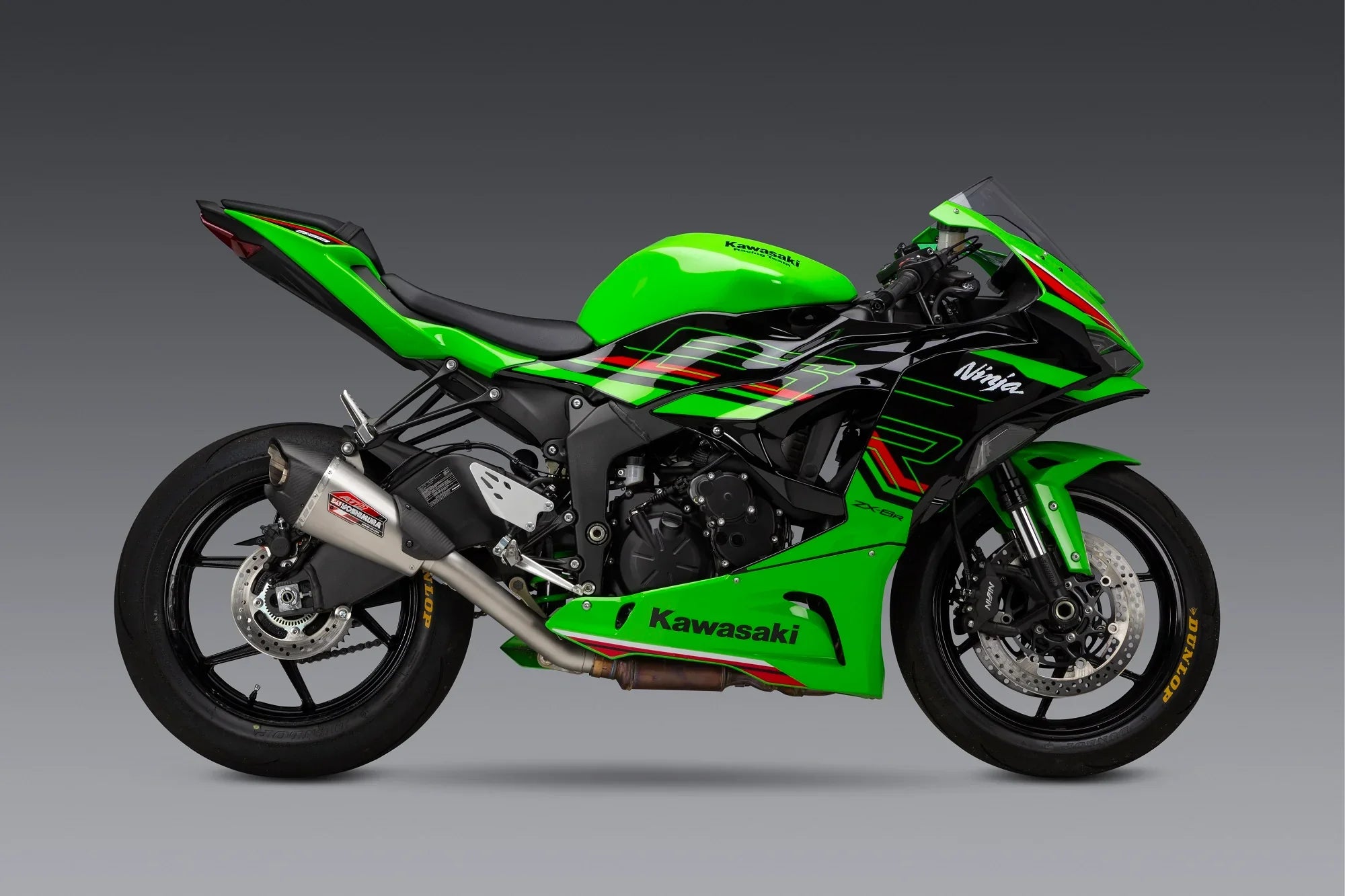 Yoshimura AT2 Stainless 3/4 Exhaust for Kawasaki ZX-6R 2019-25