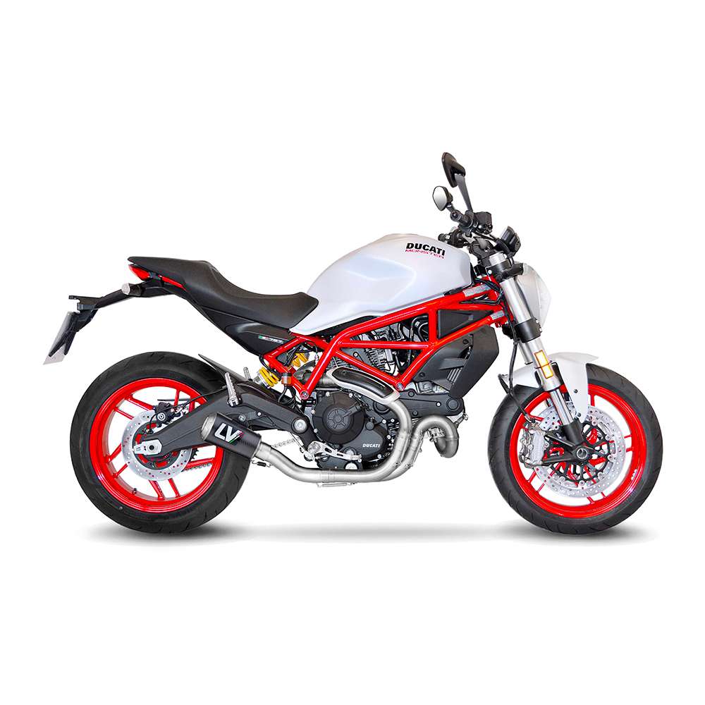 Leo Vince LV-10 Slip-On Exhaust for Ducati Monster 797 2017-20