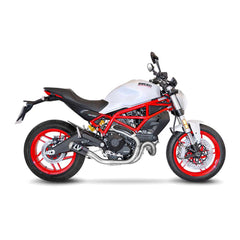 Leo Vince LV-10 Slip-On Exhaust for Ducati Monster 797 2017-20