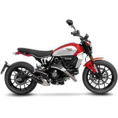 LeoVince LV-10 Carbon Fiber Slip-On Exhaust For Ducati Scrambler Icon