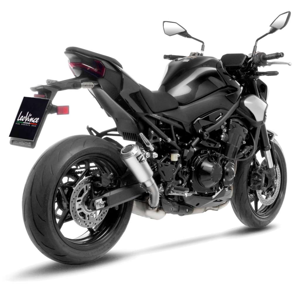 Leo Vince Stainless Steel Slip-On Exhaust for Kawasaki Z900 2019
