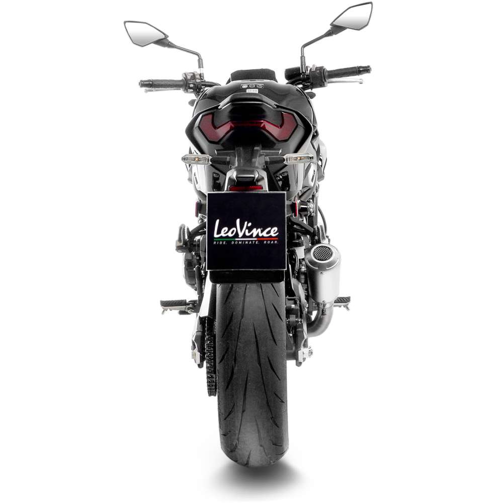 Leo Vince Stainless Steel Slip-On Exhaust for Kawasaki Z900 2019