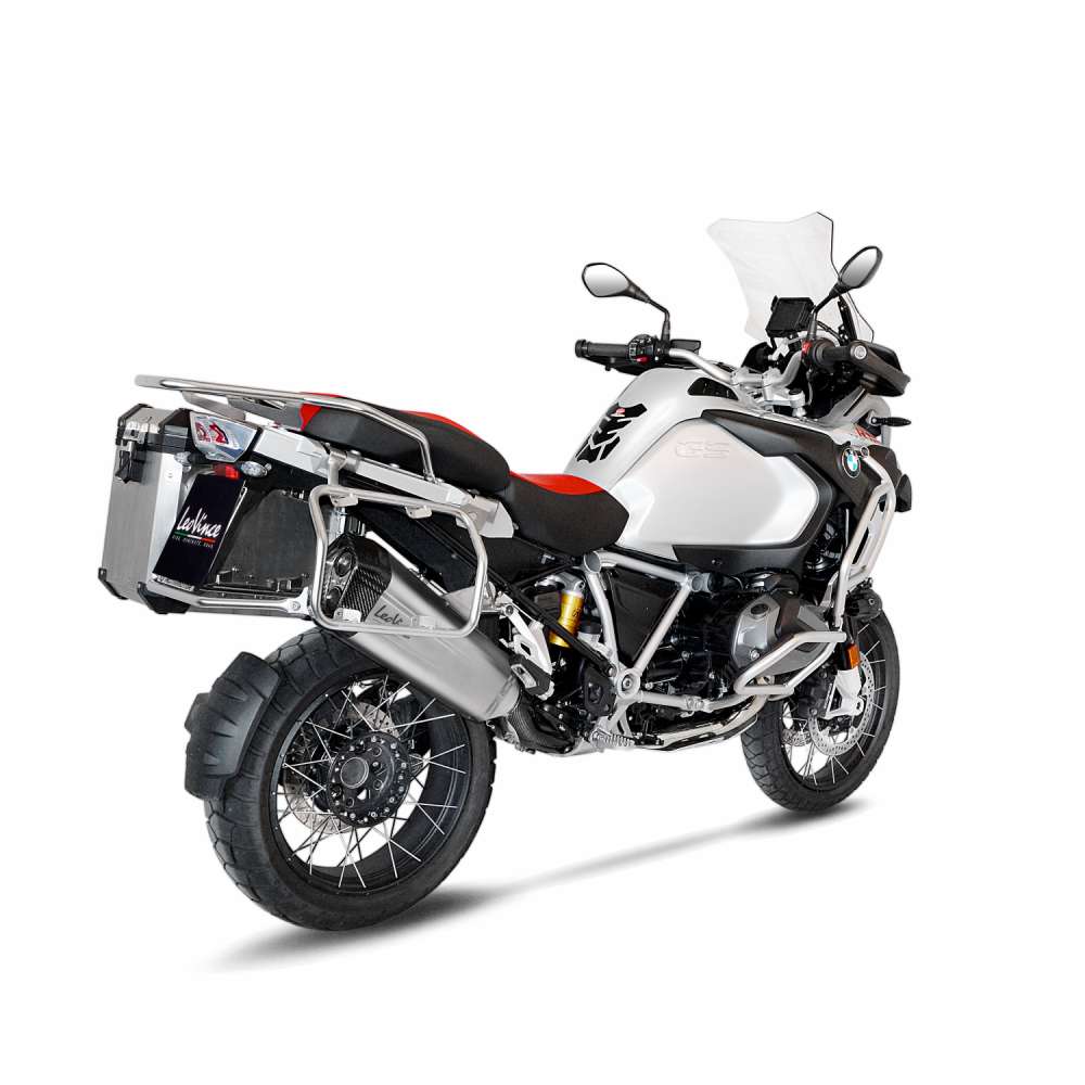 Leo Vince LV-12 Slip-On Exhaust for BMW R 1250 GSA 2019-22