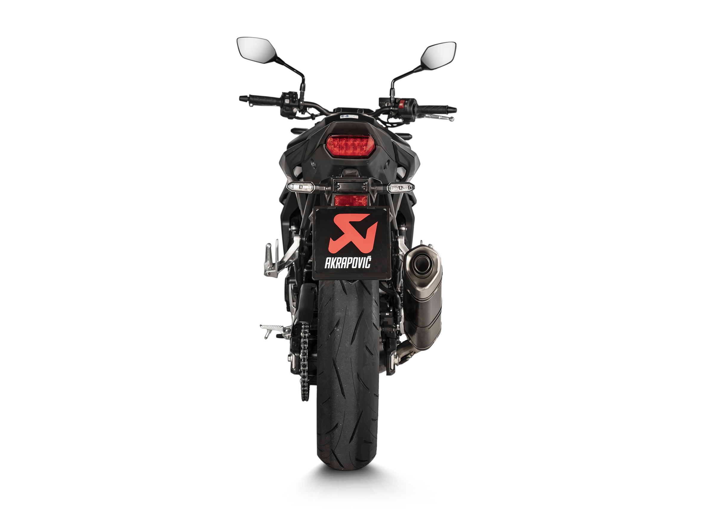 Akrapovic Carbon Slip-On Exhaust for Honda CB750 Hornet
