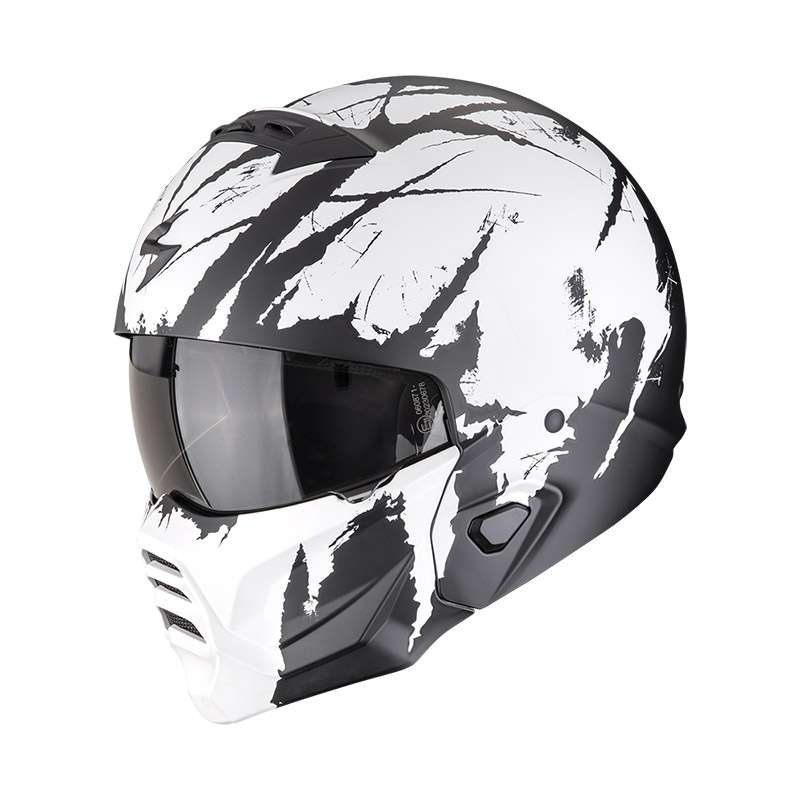Scorpion Exo Combat 2 Marauder Helmet White Matt