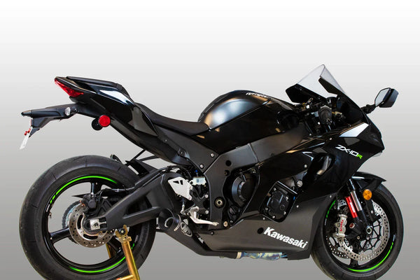 M4 Black GP19 Slip-On Exhaust for Kawasaki ZX-10R 2021-26