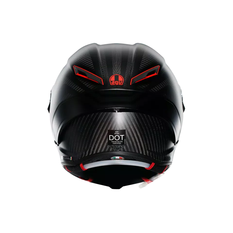 AGV Pista GP RR Intrepido Matt Carbon/Blk/Red Helmet