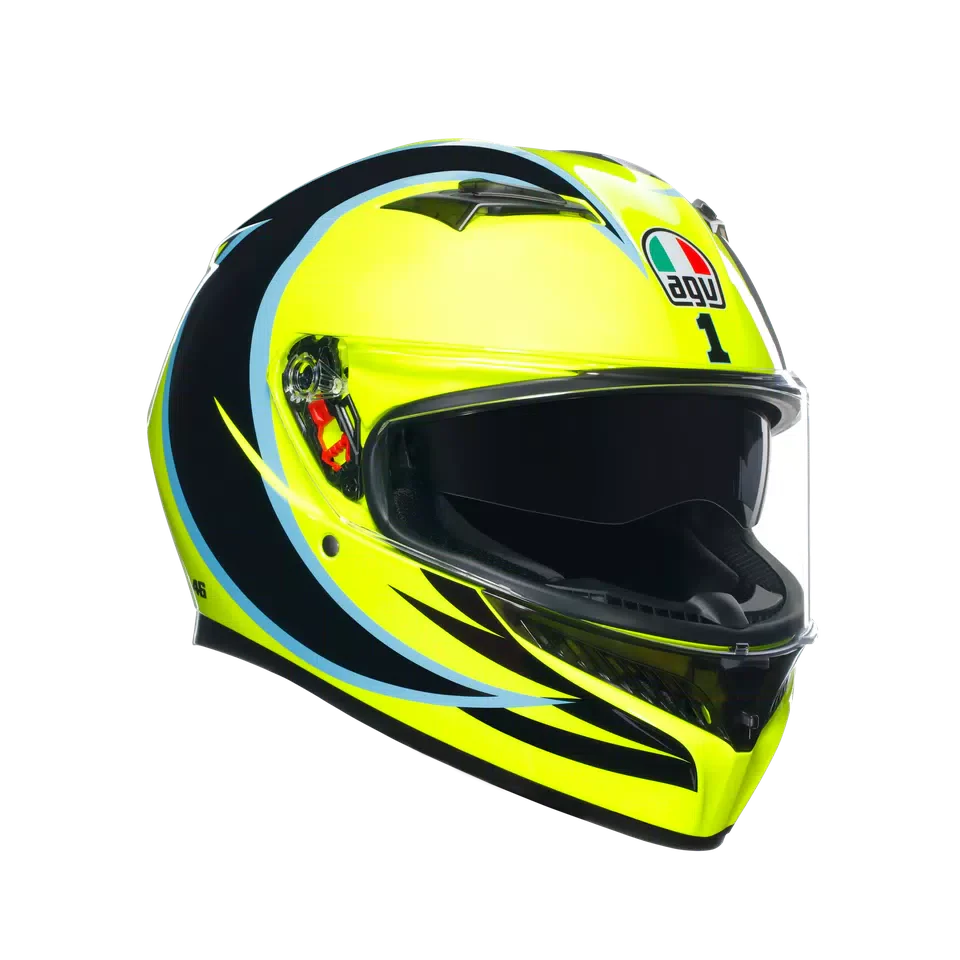 AGV K3 Rossi WT Phillip Island 2005 Helmet