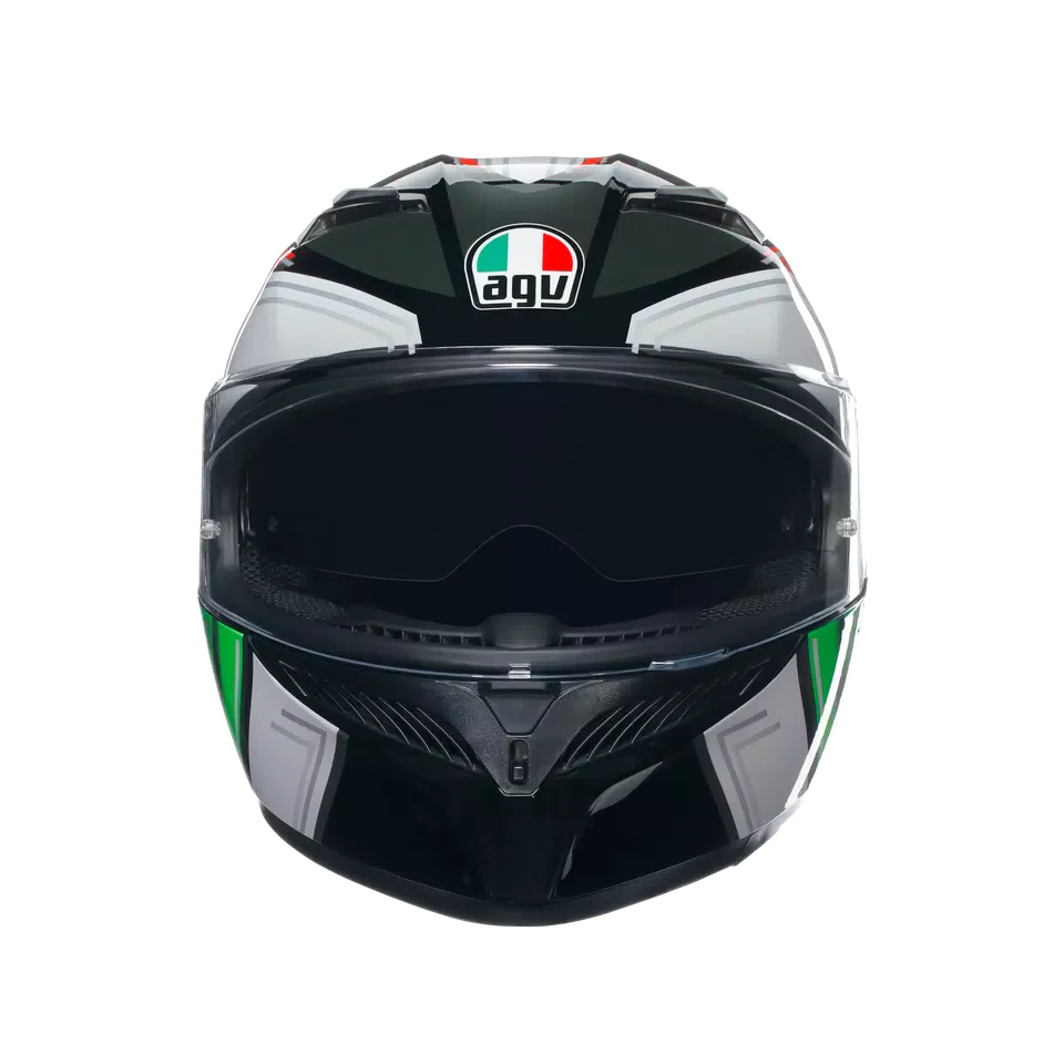 AGV K3 Wing Black/Italy Helmet