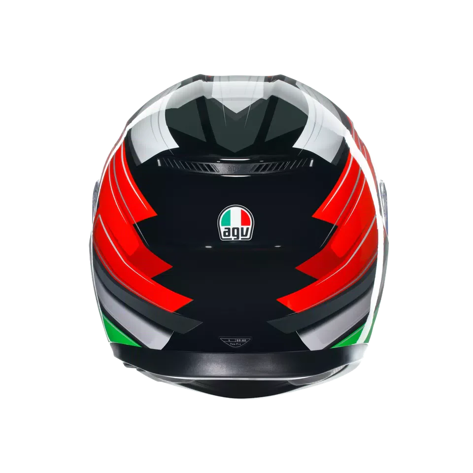 AGV K3 Wing Black/Italy Helmet