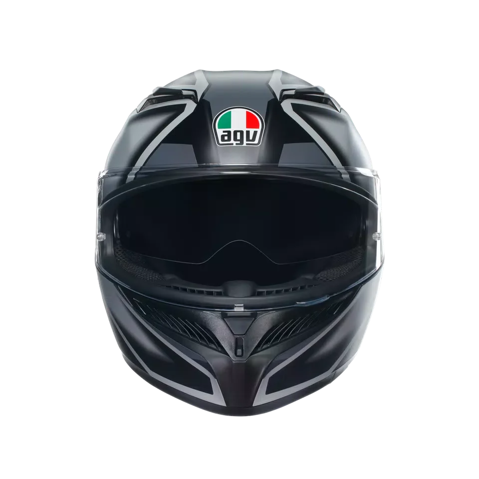 AGV K3 Compound Matt Black/Grey Helmet