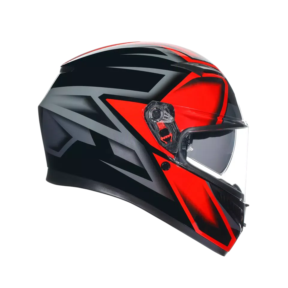 AGV K3 Compound Black/Red Helmet