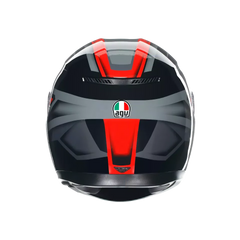 AGV K3 Compound Black/Red Helmet