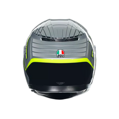 AGV K3 Fortify Grey/Black/Yellow Fluo Helmet