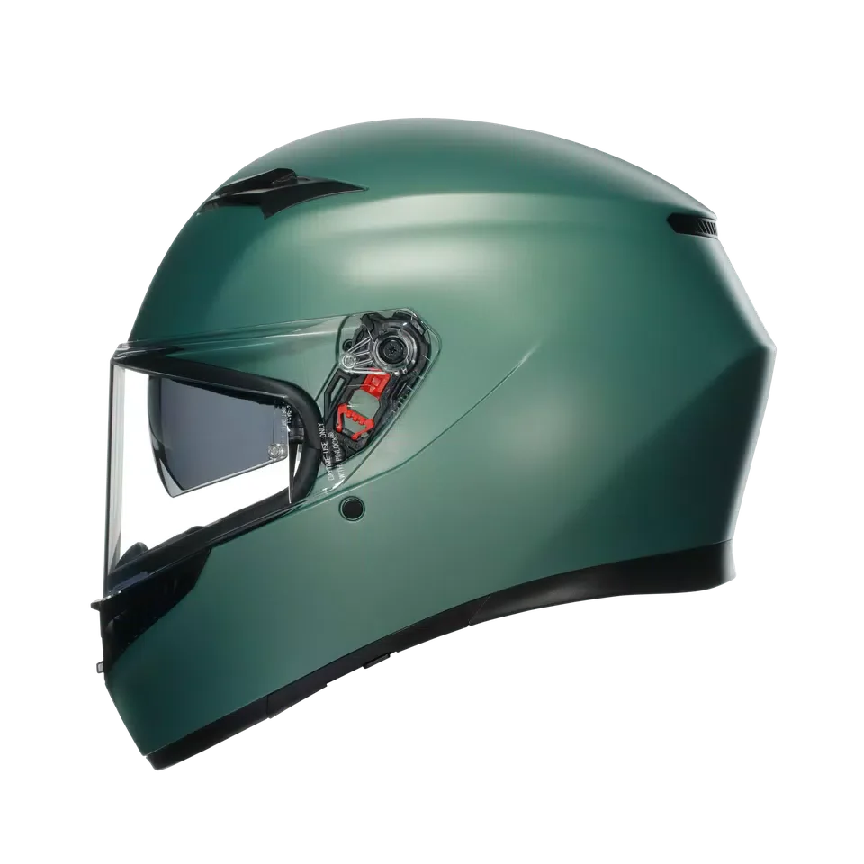 AGV K3 Mono Matt Salvia Green Helmet