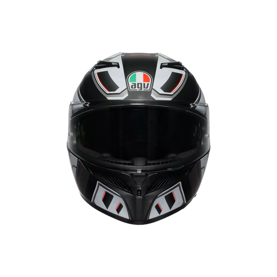 AGV K3 Rivia Matt Black/White Helmet