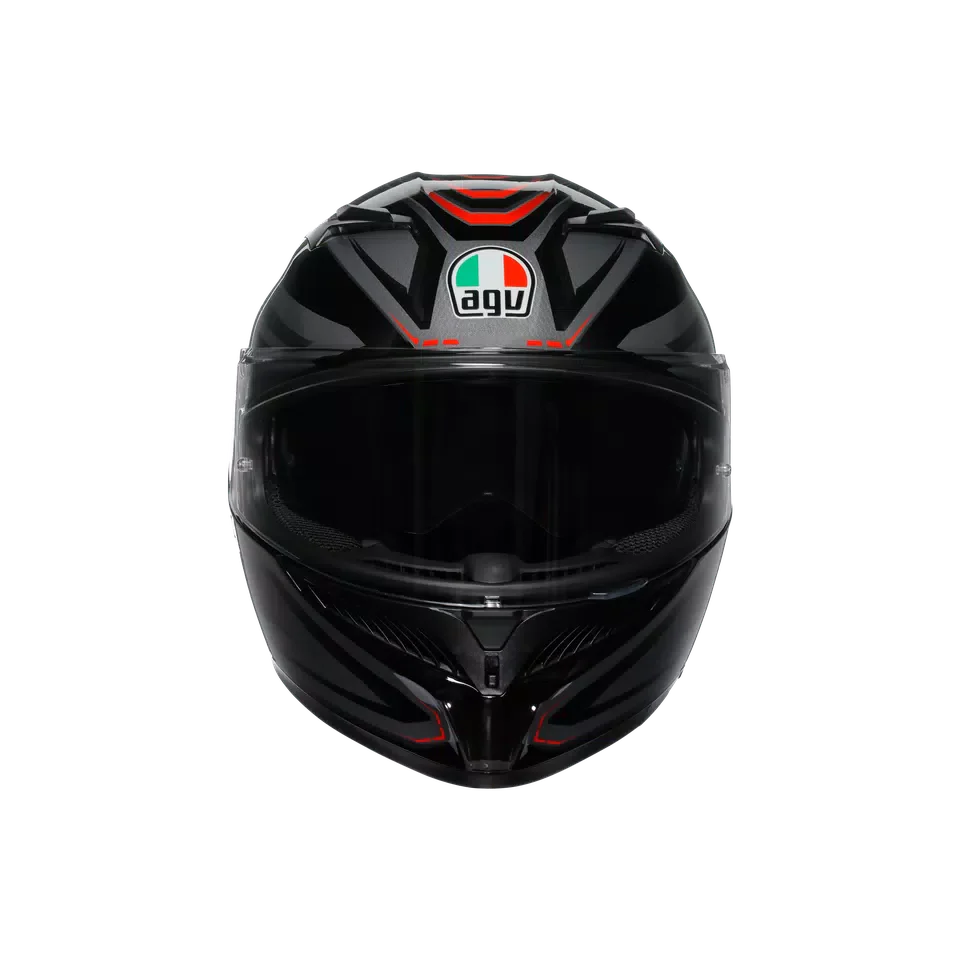 AGV K3 Syth Black/Red Helmet