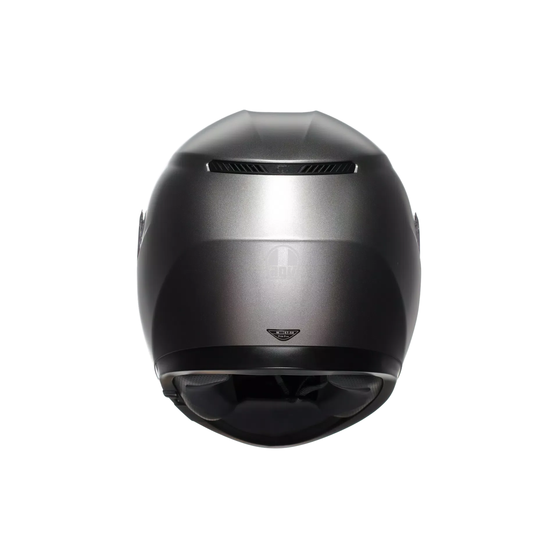 AGV K3 Mono Matt Luna Grey Helmet