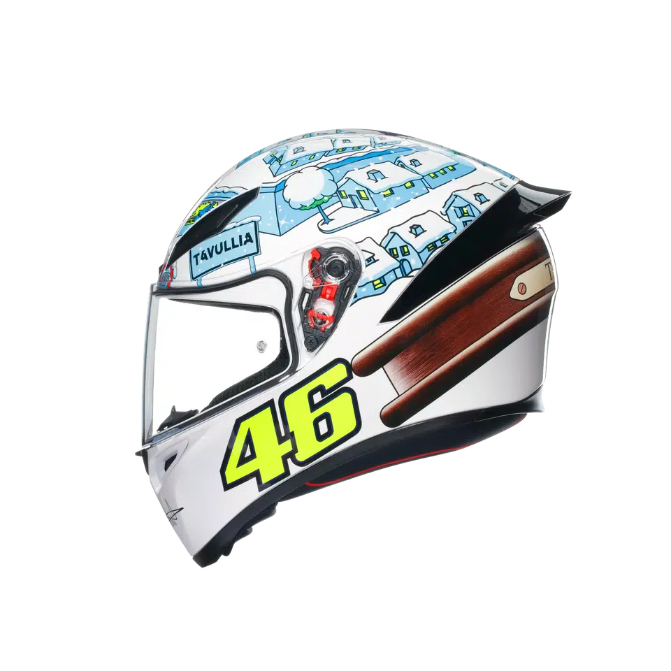 AGV K1 S Rossi Winter Test 2017 Helmet
