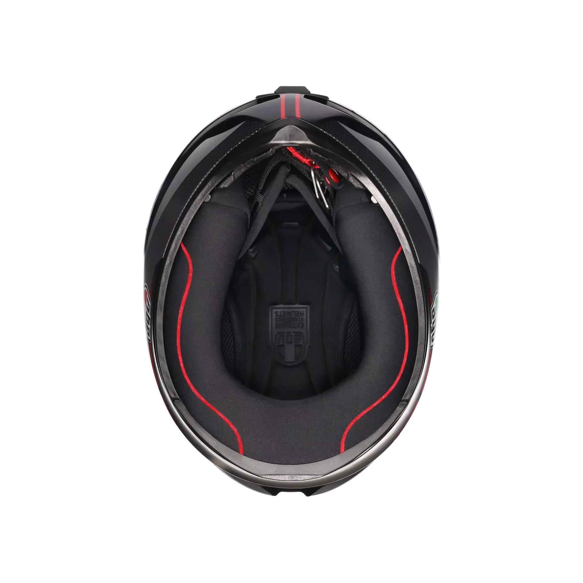 AGV K1 S Lap Matt Black/Grey/Red Helmet