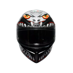 AGV K1 S Lyzard Matt Black/Grey/Red Helmet
