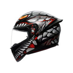 AGV K1 S Lyzard Matt Black/Grey/Red Helmet