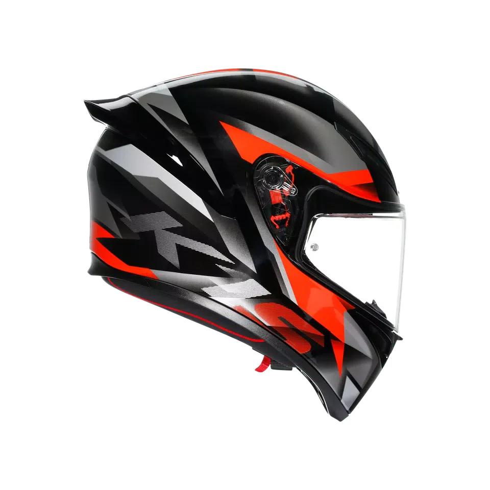 AGV K1 S Fastlap Black/Grey/Red Helmet