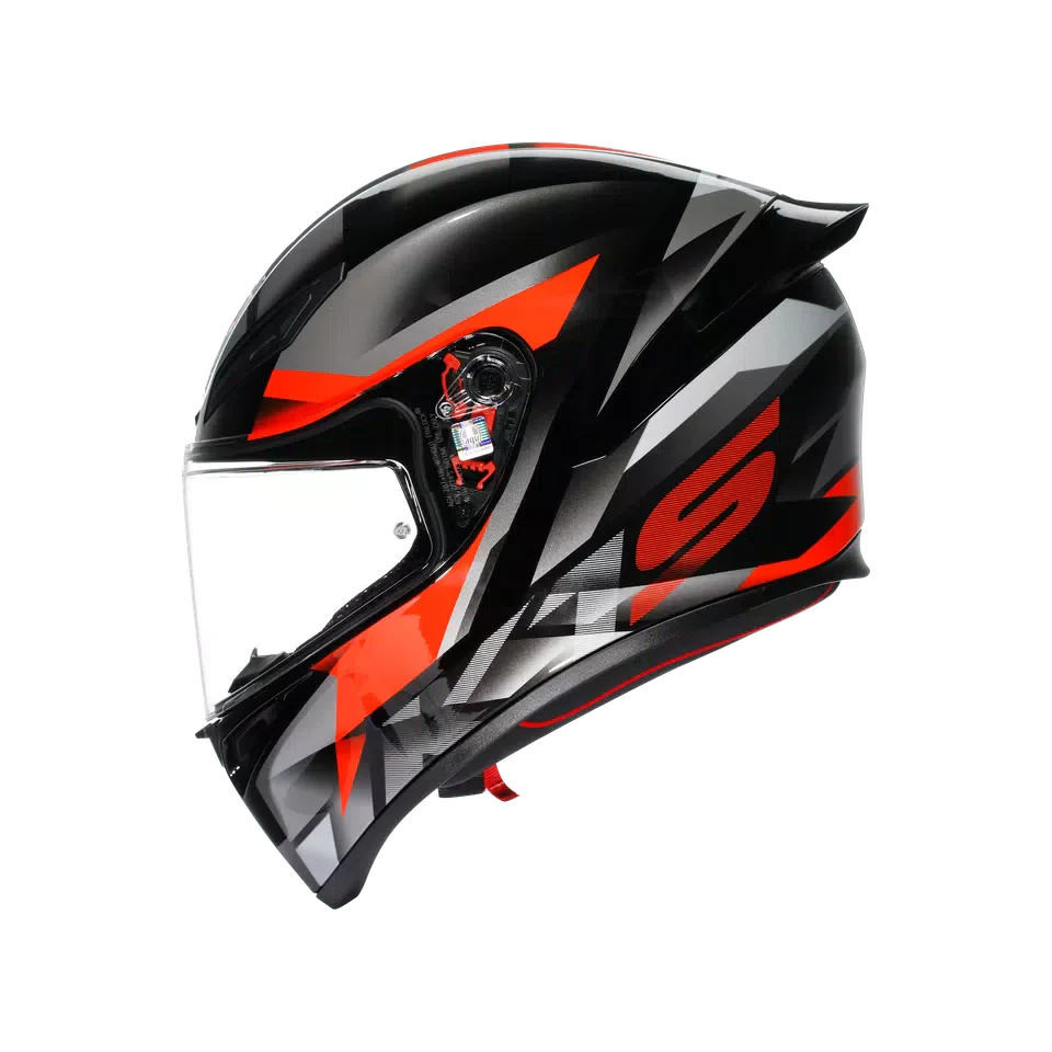 AGV K1 S Fastlap Black/Grey/Red Helmet