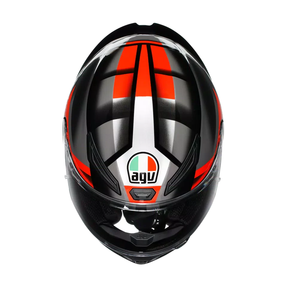 AGV K1 S Fastlap Black/Grey/Red Helmet